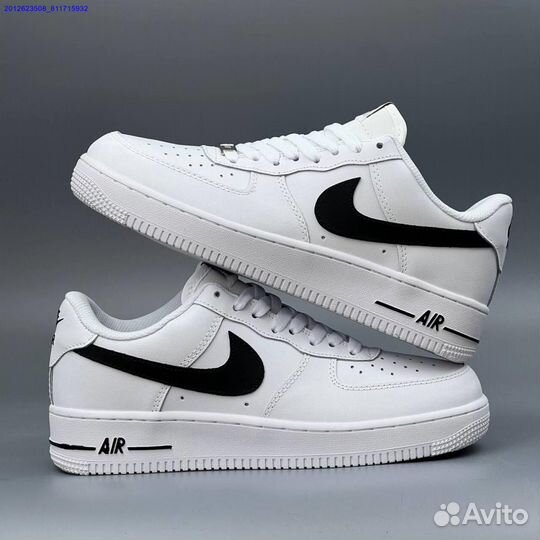 Nike Air Force 1 Black&White (Арт.21695)