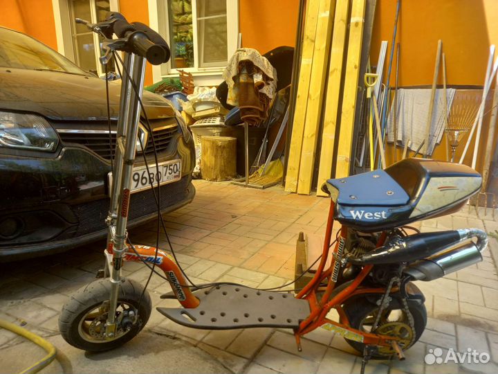 Самокат бензиновый