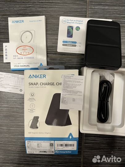 Anker 622 5000mAh Беспроводная зарядка