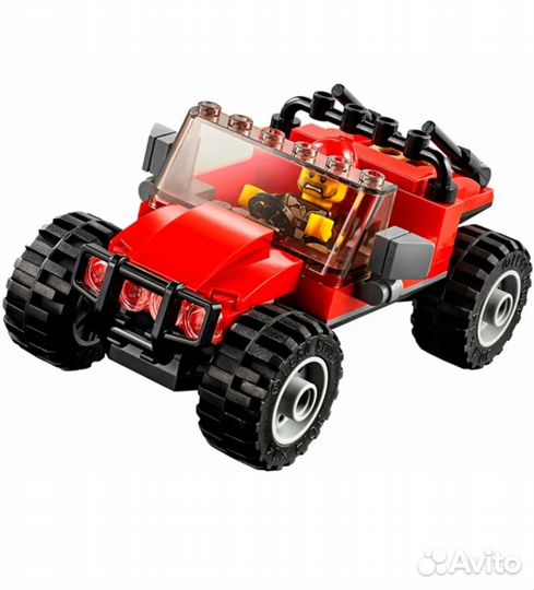 Lego City 60172 Погоня по грунтовой дороге