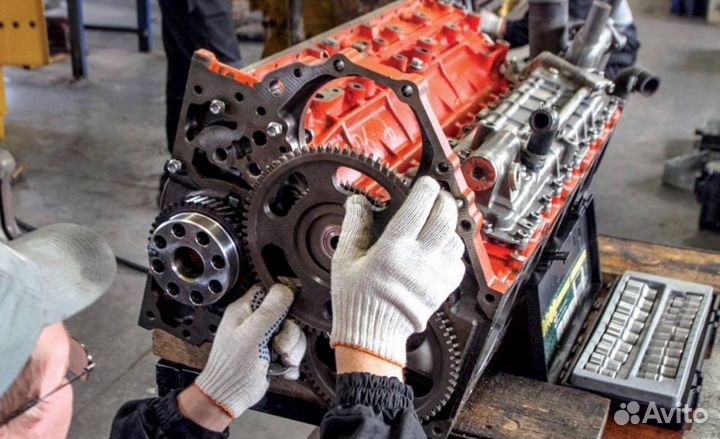 Ремонт бензинового двигателя VW Polo Plus 2019-25