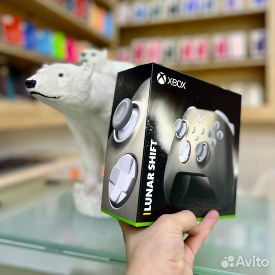 Джойстик xbox x (лунное золото)