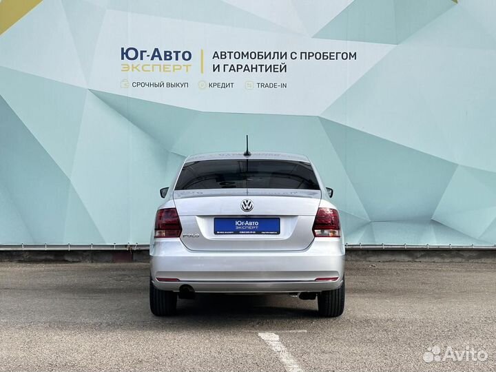 Volkswagen Polo 1.6 AT, 2019, 103 000 км