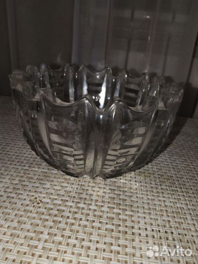 Салатник хрустальный СССР