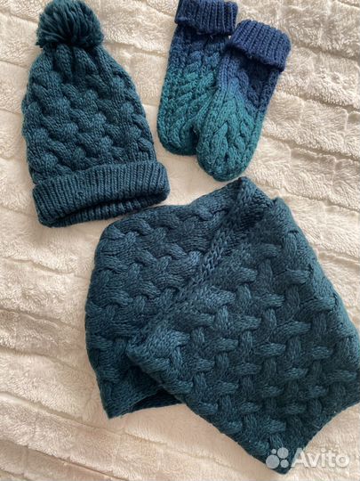 Шапка и снуд женские