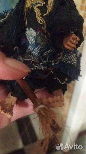 Бабушка Яга винтаж оберег дома