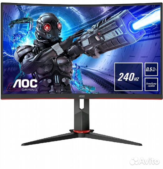 Монитор aoc 27 240 гц(новый Ситилинк)