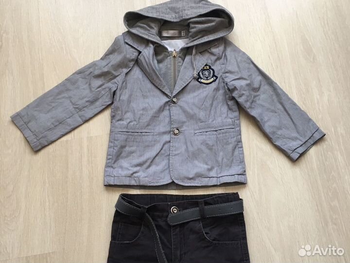 Джинсы и куртка (пиджак)