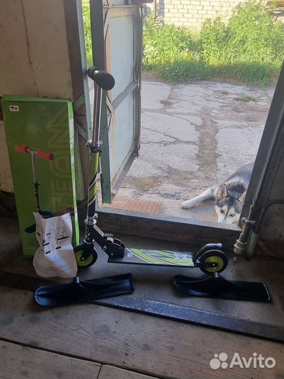 Детский самокат 2 в 1