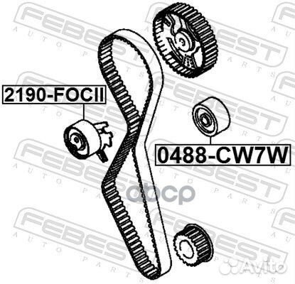 Ролик обводной ремня грм 0488CW7W Febest