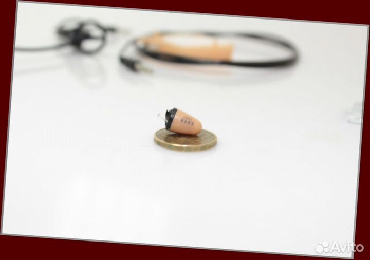 Микронаушник капсульный