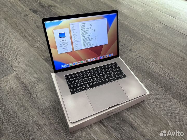 MacBook Pro 15 2018 2.6/16/512 SSD