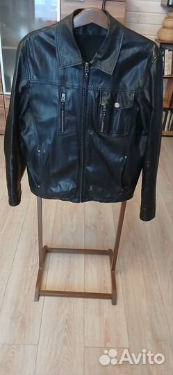 Кожаная куртка мужская