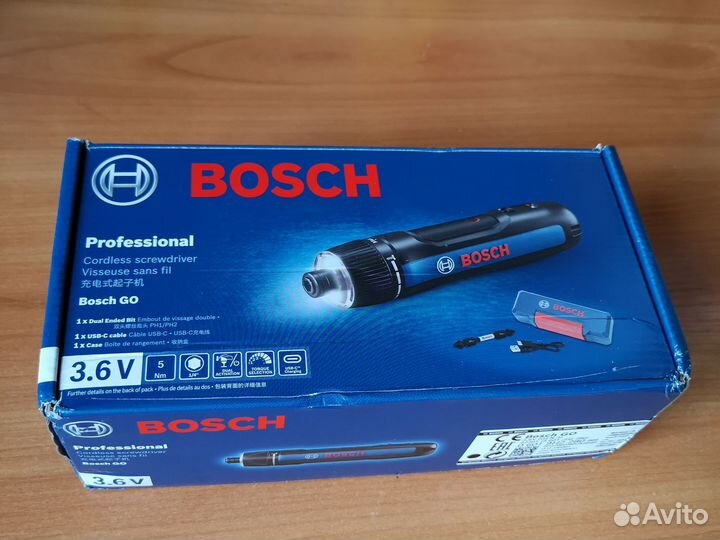 Bosch Go 3. Отвёртка