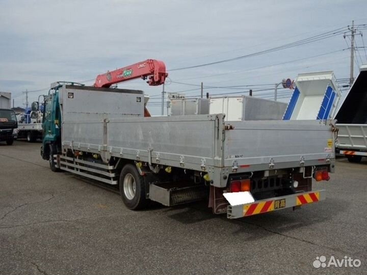 Бортовой грузовик Isuzu Forward (F-Series) с КМУ UNIC, 2015