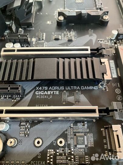 Мат. плата (Am4): Gigabyte X470 Aorus Ultra Gaming