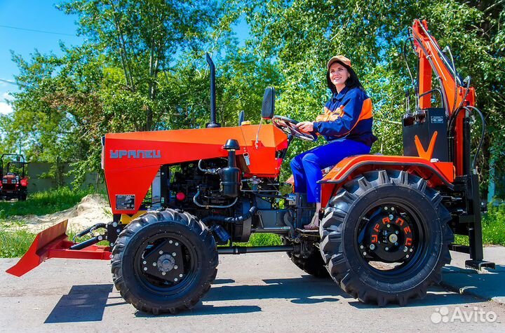 Мини-трактор УРАЛЕЦ 220, 2023
