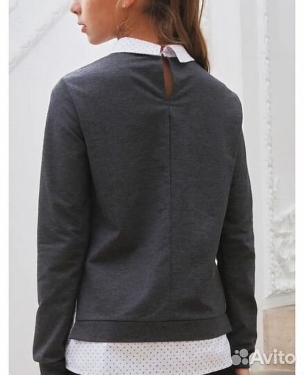 Кофта обманка школьная
