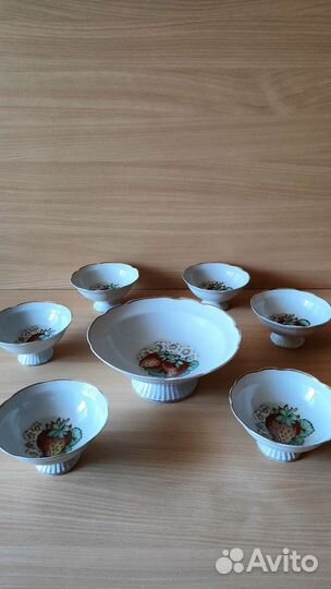 Фужеры (стекло), наборы для компота, ягод, кофе