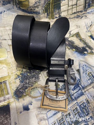 Кожаный мужской ремень Harley-Davidson