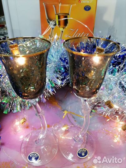 Отличный подарок. Фужеры новые 2 шт
