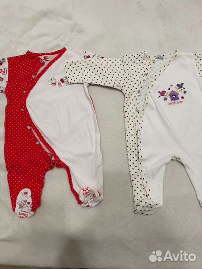 Пакет вещей для новорожденного 56 62