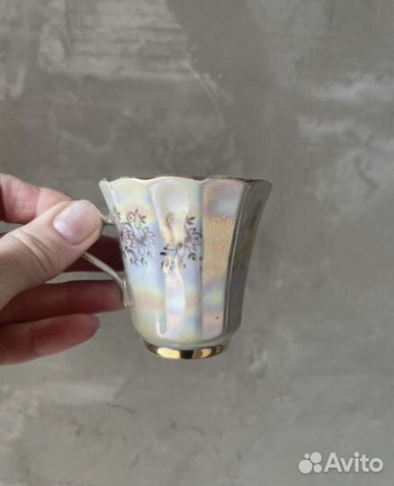 Кофейное блюдце Графин лфз СССР