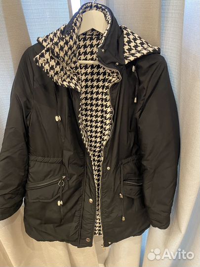 Парка женская с кулиской