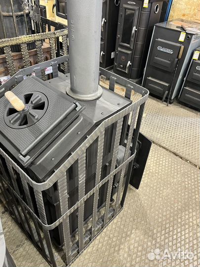 Печь для бани гефест Гроза 18(П) Ураган