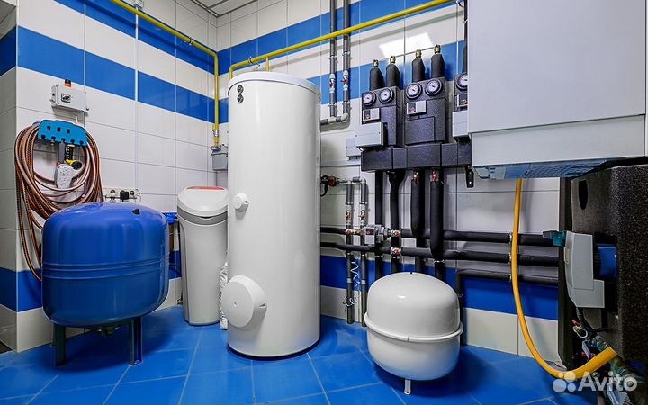 Монтаж отопления, водоснабжения и тёплых полов