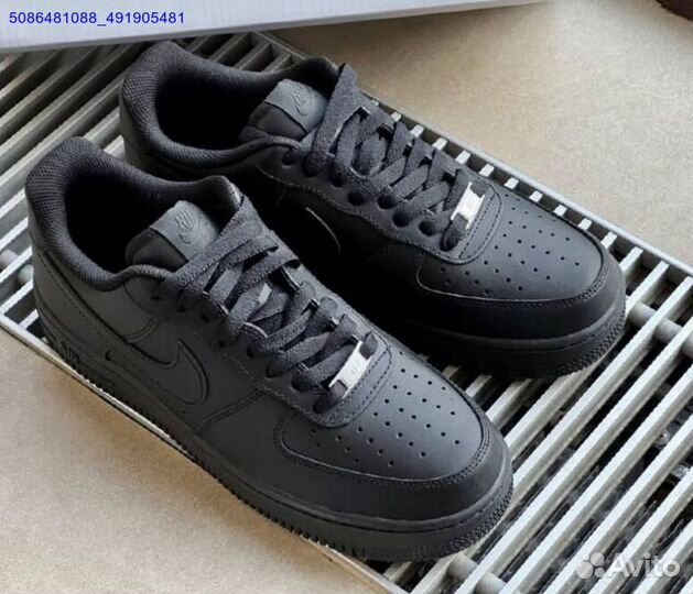 Кроссовки nike air force 1 black оригинал