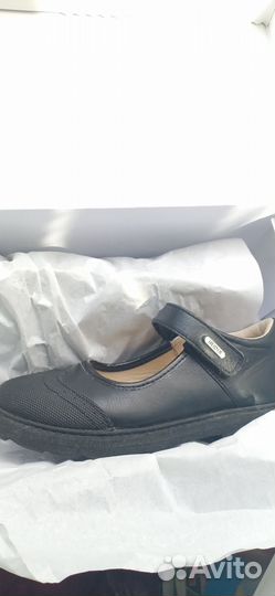 Туфли школьные для девочки р- р 33 нат. кожа