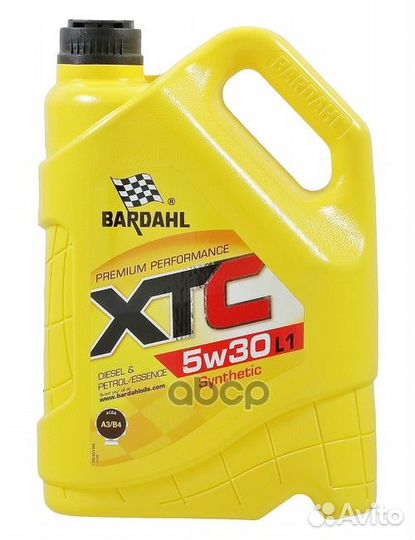 5W30 XTC L1 A3/B4 5L (синт. моторное масло) 357