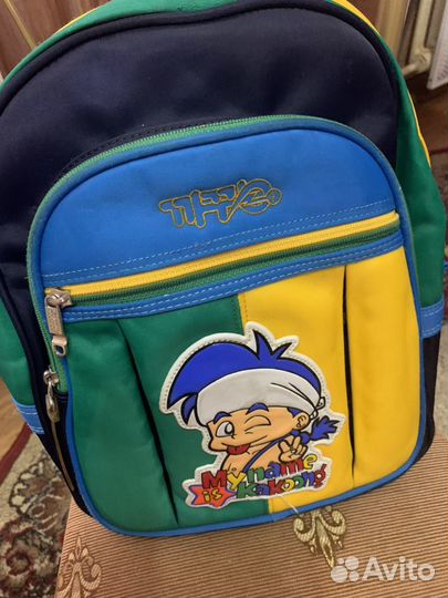 Ранец Детский, яркий цветной, почти новый, Польша