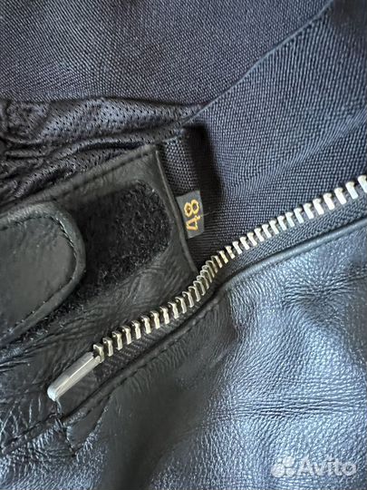 Мотоштаны кожаные мужские IXS 48р