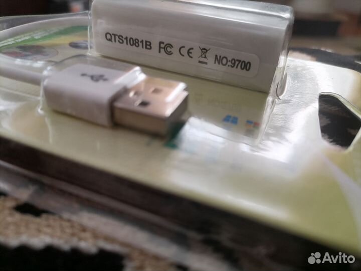 Сетевая карта переходник USB 2.0 - LAN Ethernet