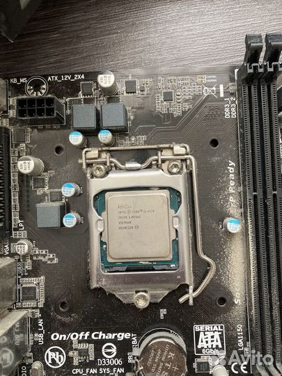 Материнская плата с процессором i3 4370