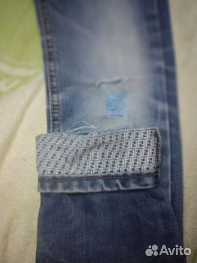 Джинсы fendi детские