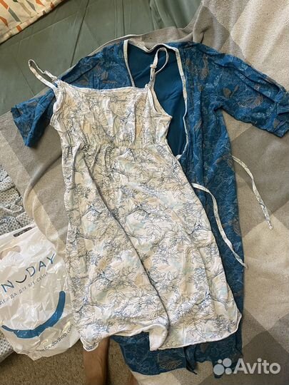 Халат и сорочка для беременных 46