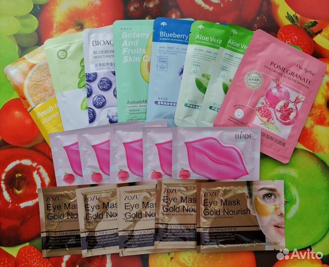 Маски тканевые корейские