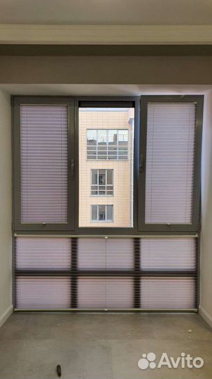 Жалюзи плиссе и рулонные шторы