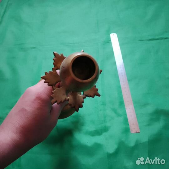 Подсвечник бронза винтаж