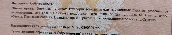 Участок 60 сот. (ИЖС)