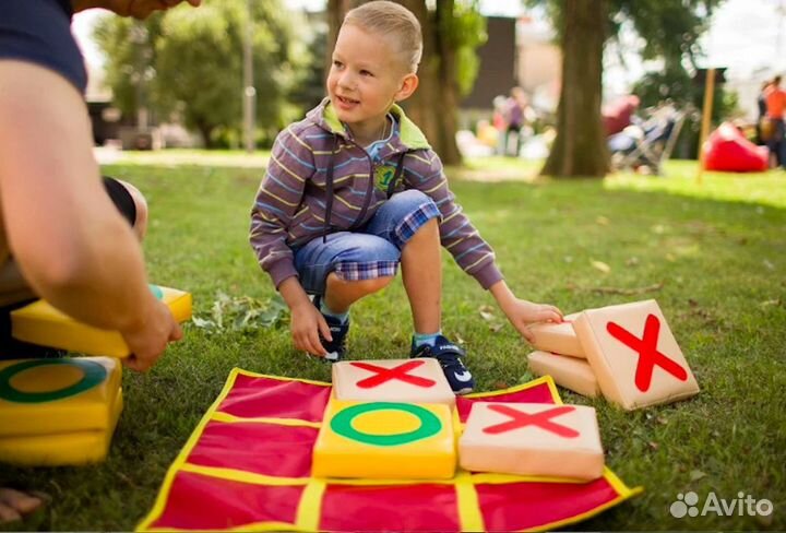 Мягкий игровой набор 9 папок и игровое поле 100х10