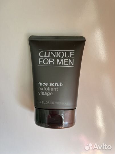 Clinique For Men Face Scrub новый скраб для лица
