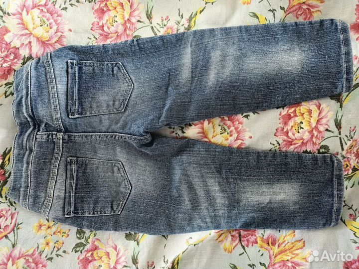 Джинсы для девочки 80