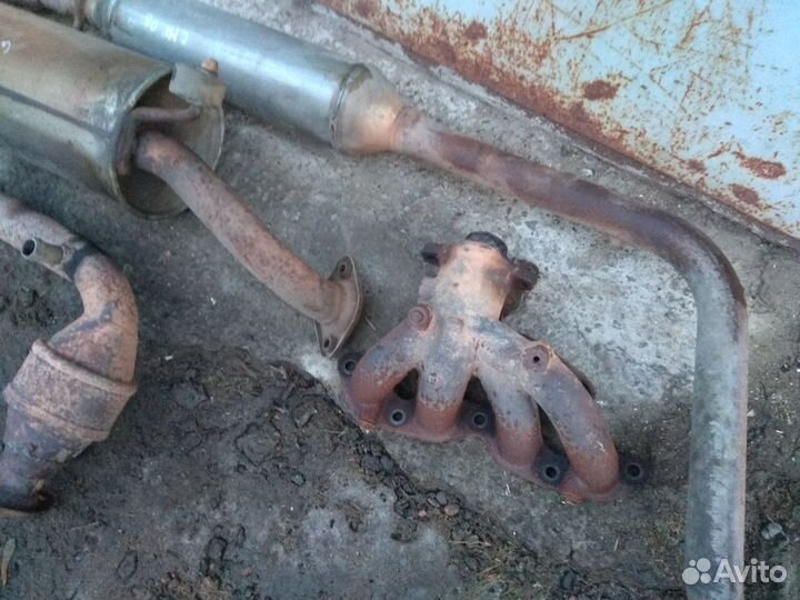 Глушитель, резонатор, выхлопная система Geely MK