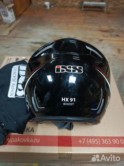 Открытый шлем HX 91 IXS Чёрный