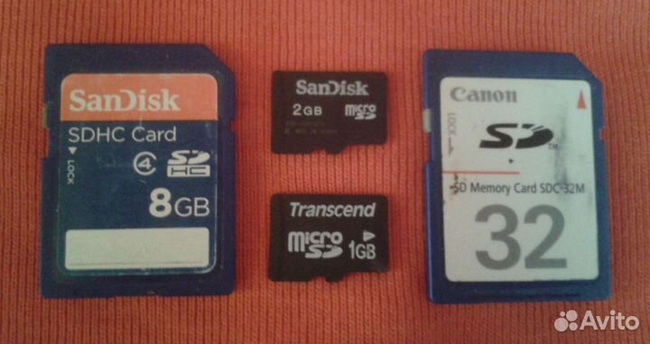 USB-накопители/флешки,карты памяти,картридер