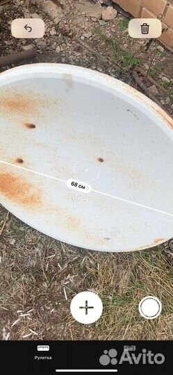 Спутниковая тарелка бу 70см